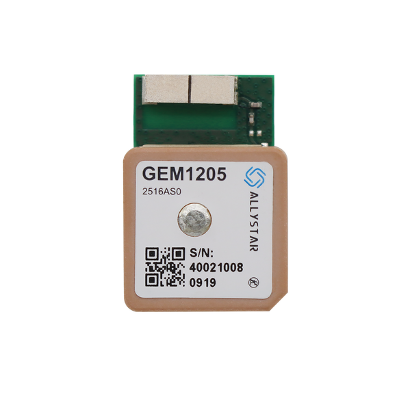 Allystar GEM1205 アンテナ付きコンパクト GNSS モジュール